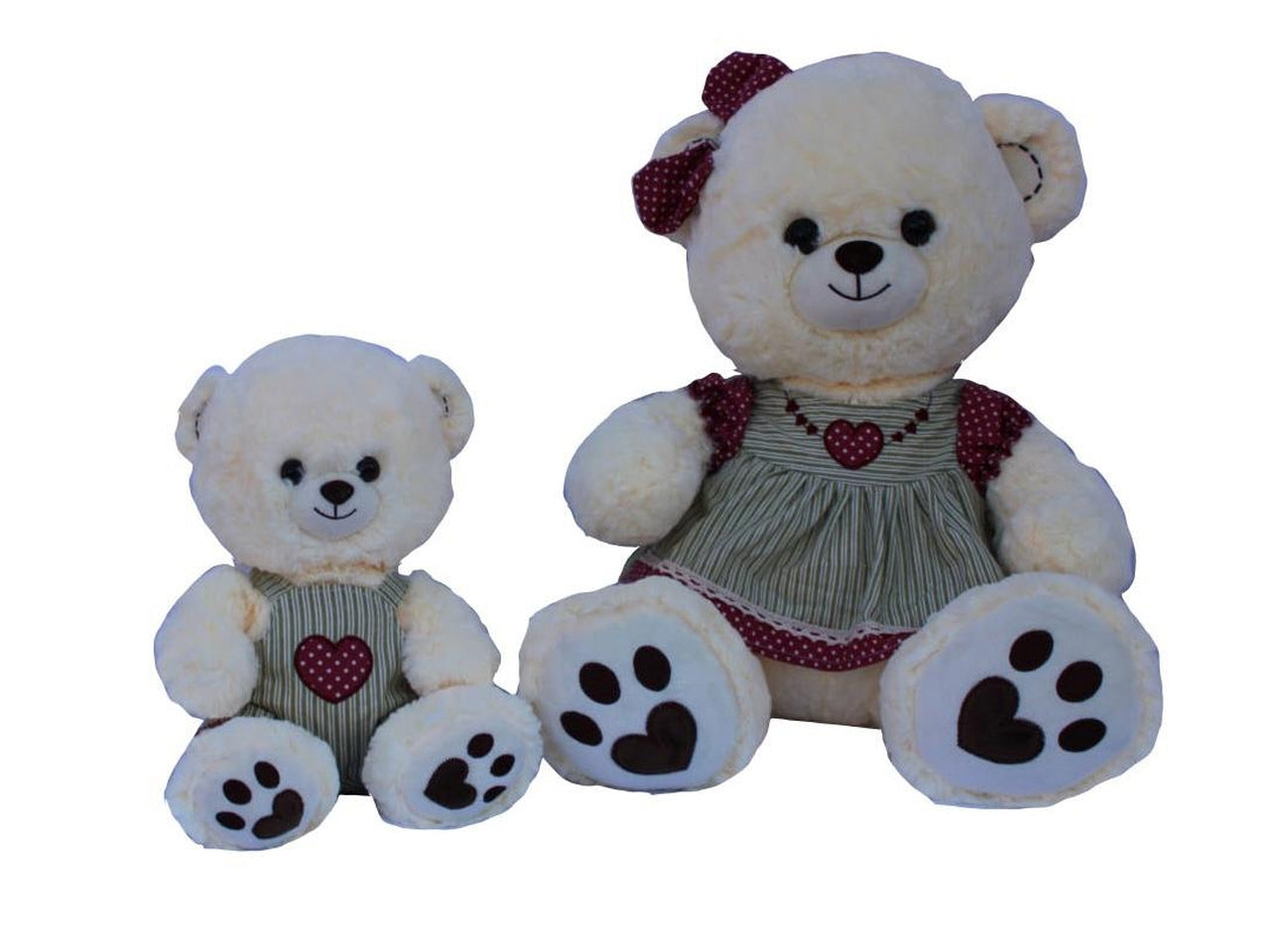 Peluche orsetto con vestito 100cm