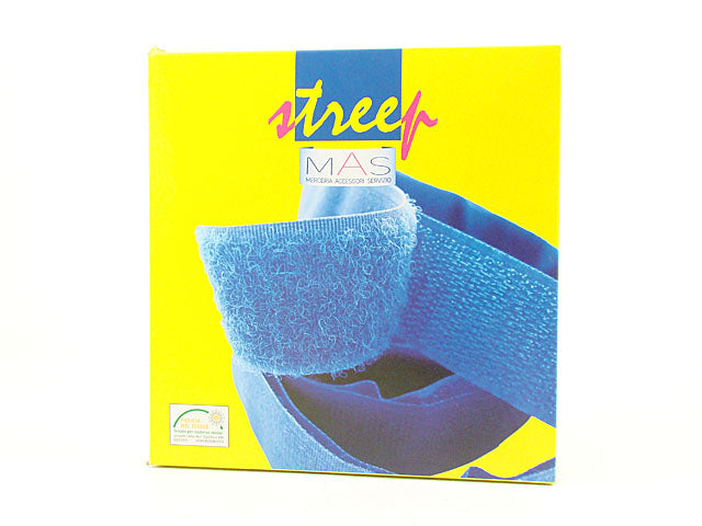 Nastro a strappo m+f mt.25 bianco v20