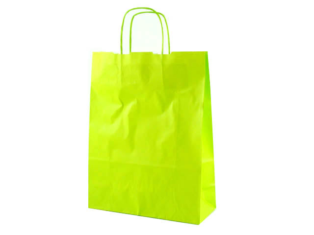 Busta cordino verde 26x11x35 vertical apple