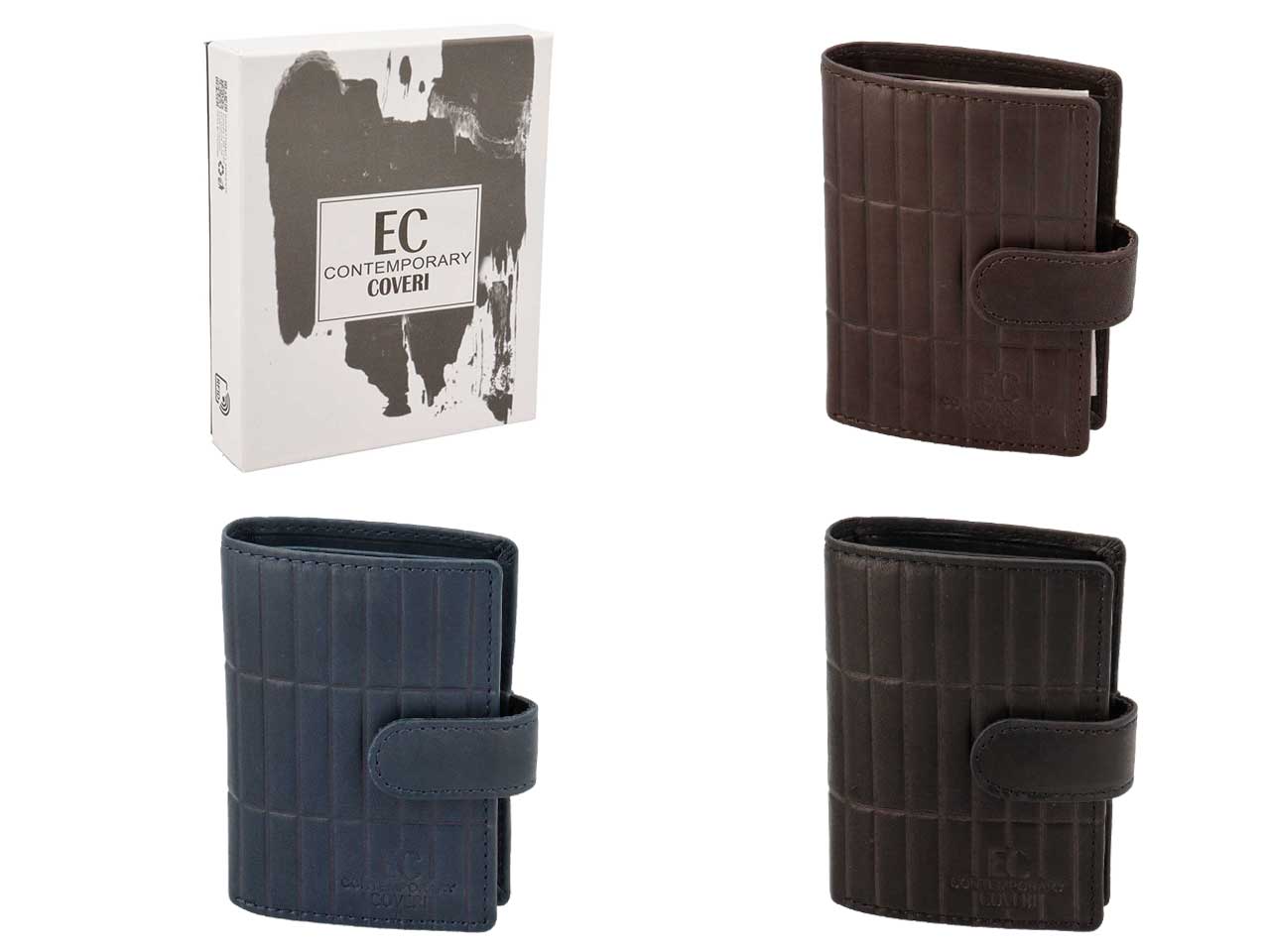 Portafogli enrico coveri modello ulstein disponibile in vari colori