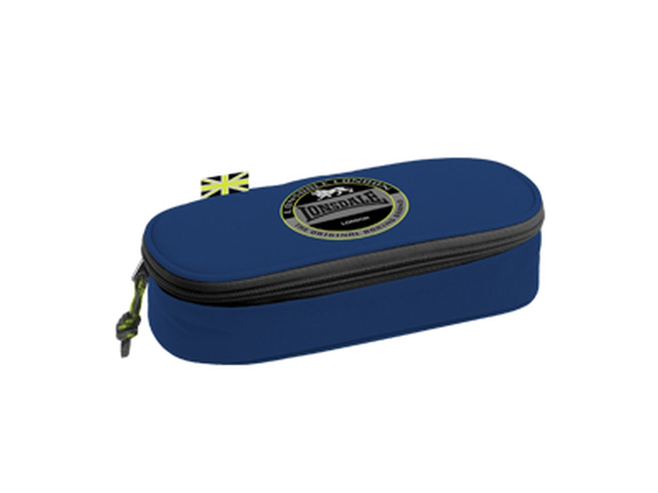 Astuccio ovale university blu cobalto Lonsdale ragazzo/a 32x13x42 cm