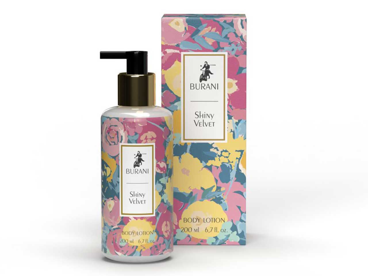 Burani shiny velvet body lotion 200ml