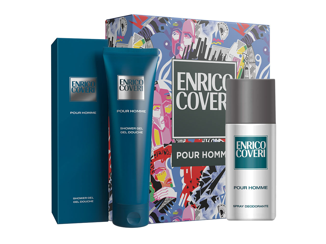 Coveri set pour homme con gel e deodorante