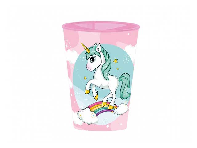 Unicorno bicchiere 260ml st09599