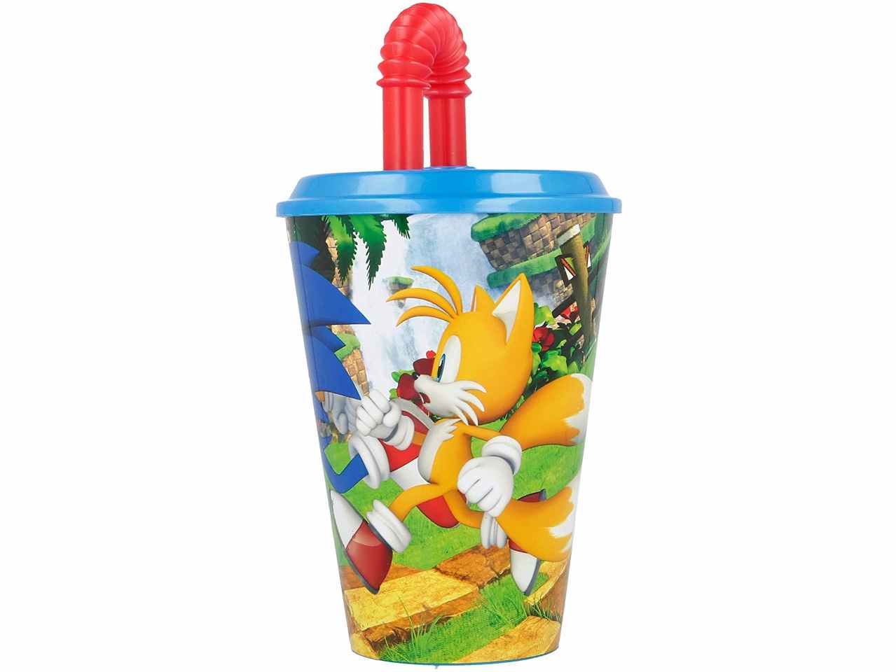 Sonic bicchiere c/cannuccia 430ml st40530
