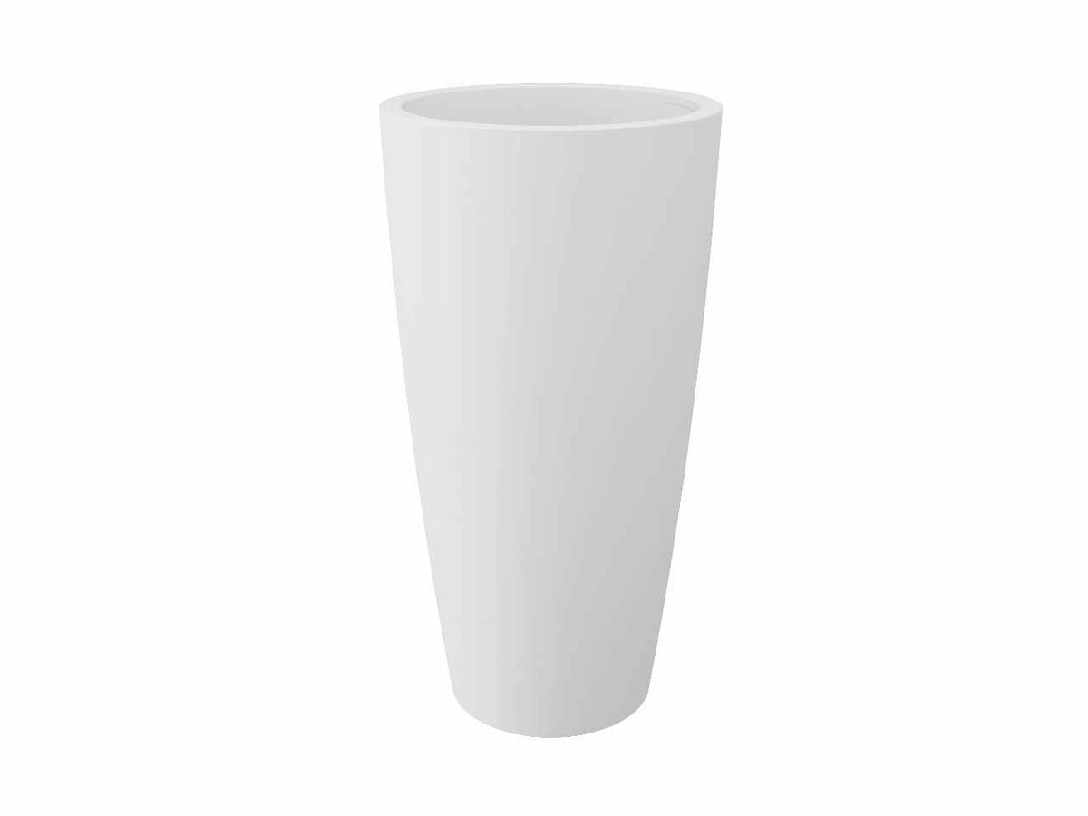 Vaso style 36x70cm bianco 3636b