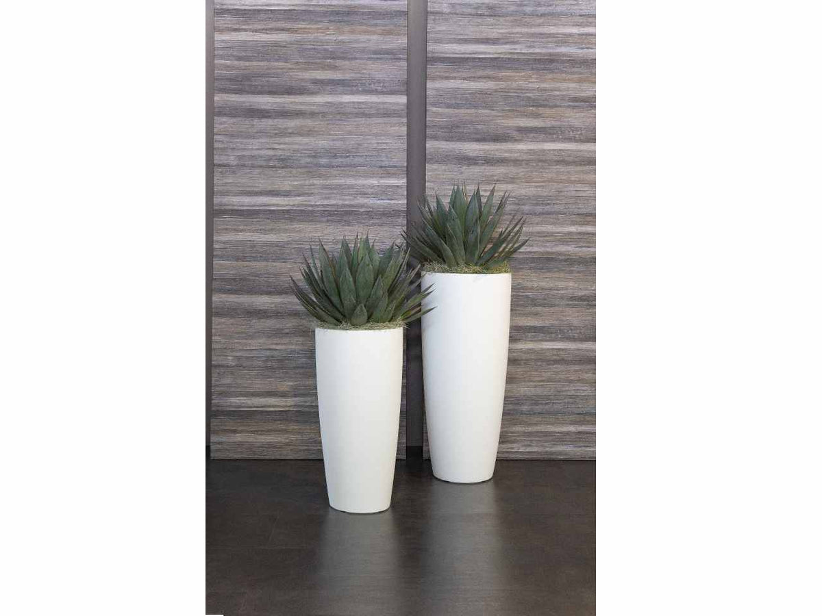 Vaso style 36x70cm bianco 3636b