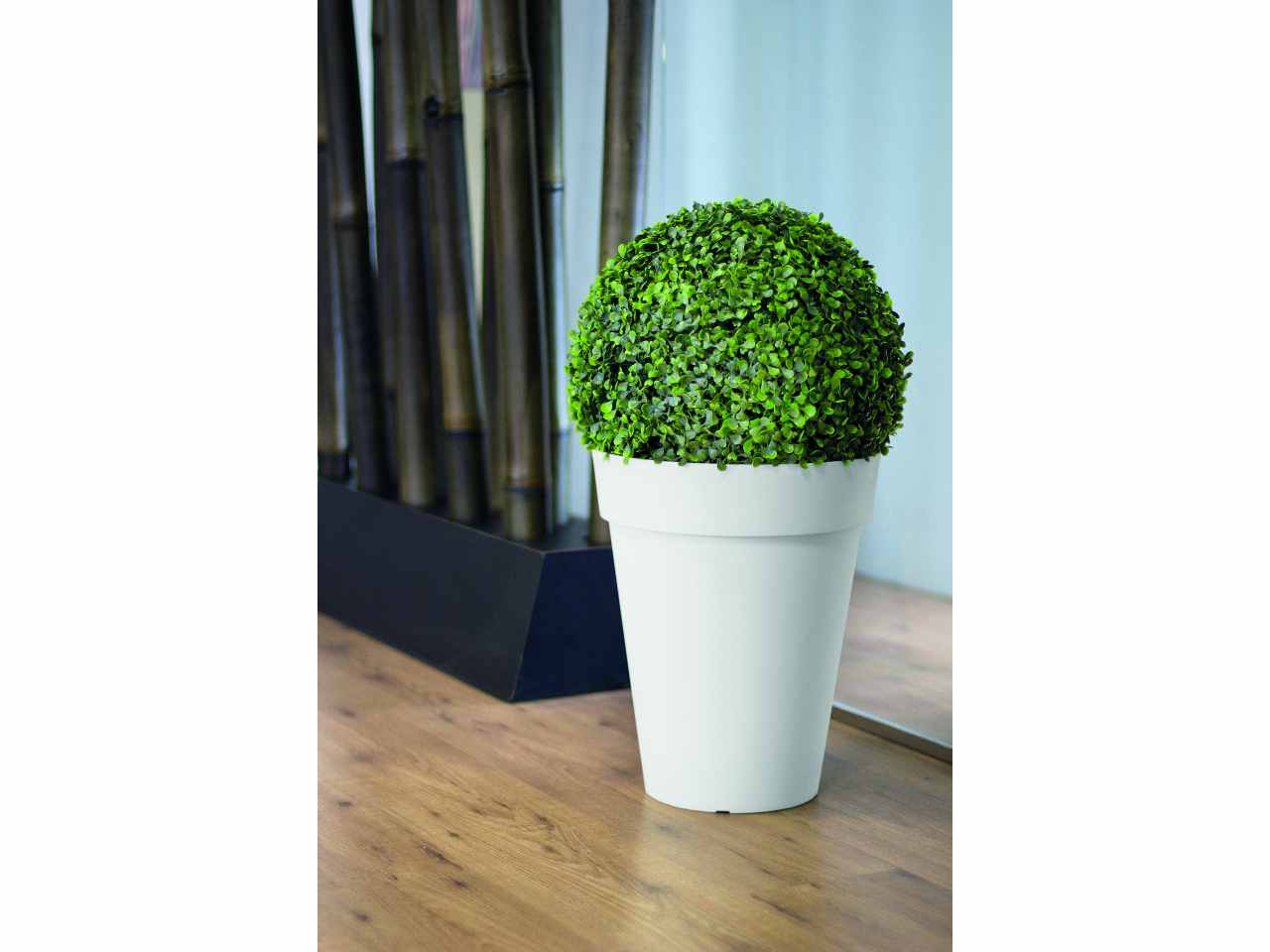 Vaso arke' 33cm bianco 3833b