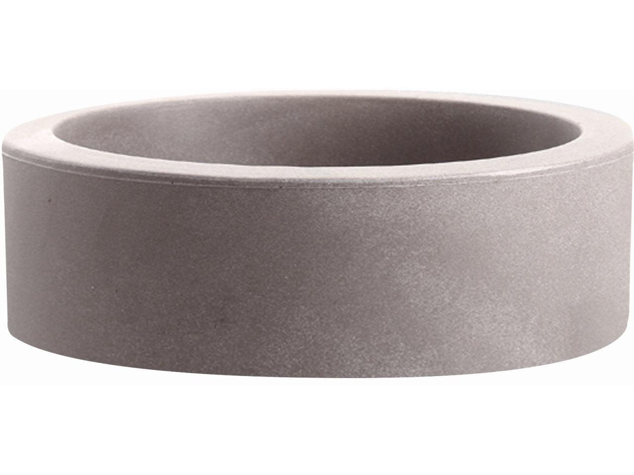 Linea echo vaso 25cm cenere