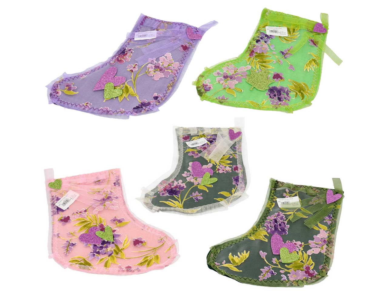 Calza panno organza