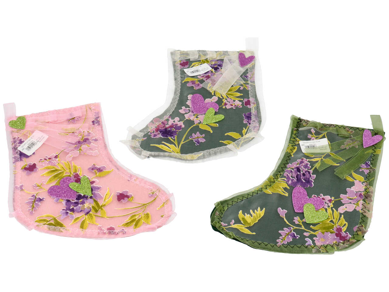 Calza panno organza