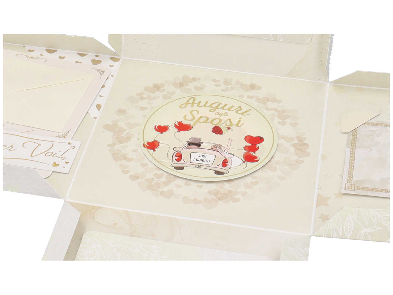 Scatola matrimonio 20x20cm
