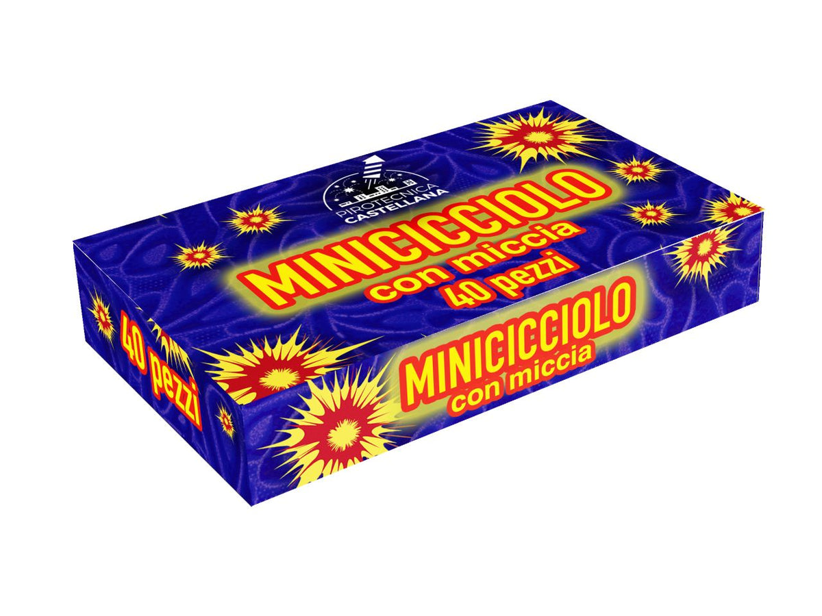 Minicicciolo box 60 scatole da 40 petardi