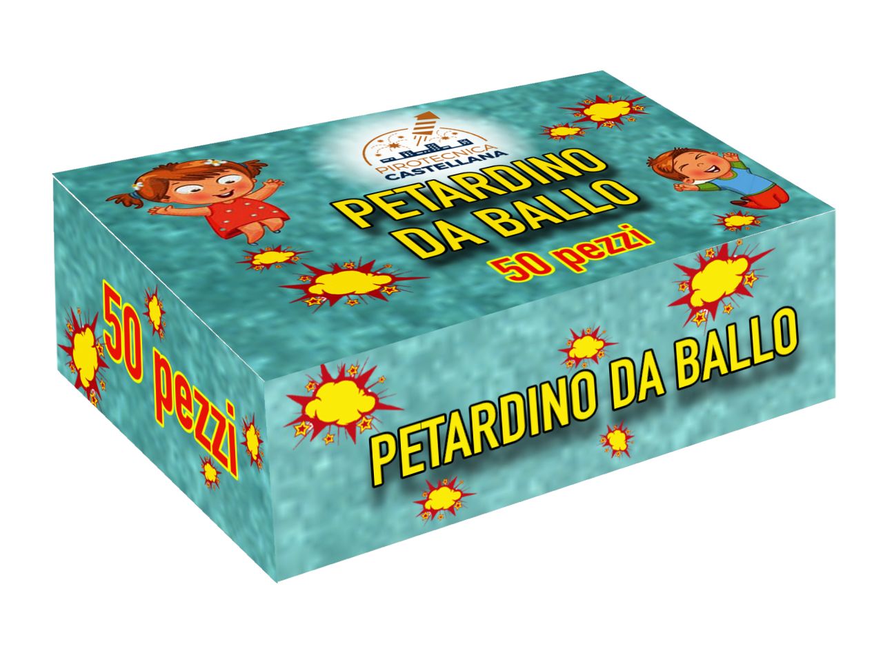 Petardino da ballo box 50 scatole da 50 petardi