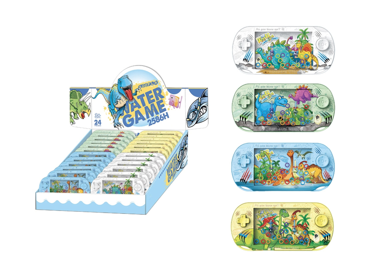 Gioco d'acqua in display in 4 assortimenti