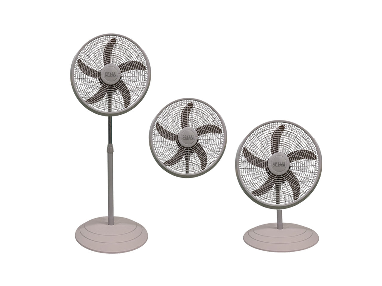 Ventilatore piantana 3in1 50x130cm 65w sabbia