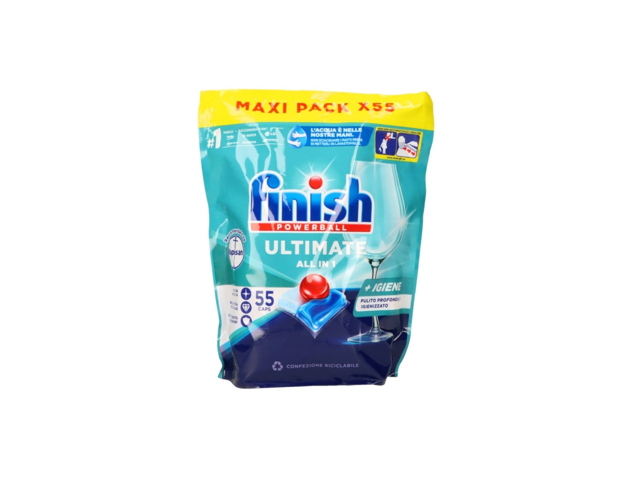 Finish powerball ultimate all in 1 x55 +igiene$