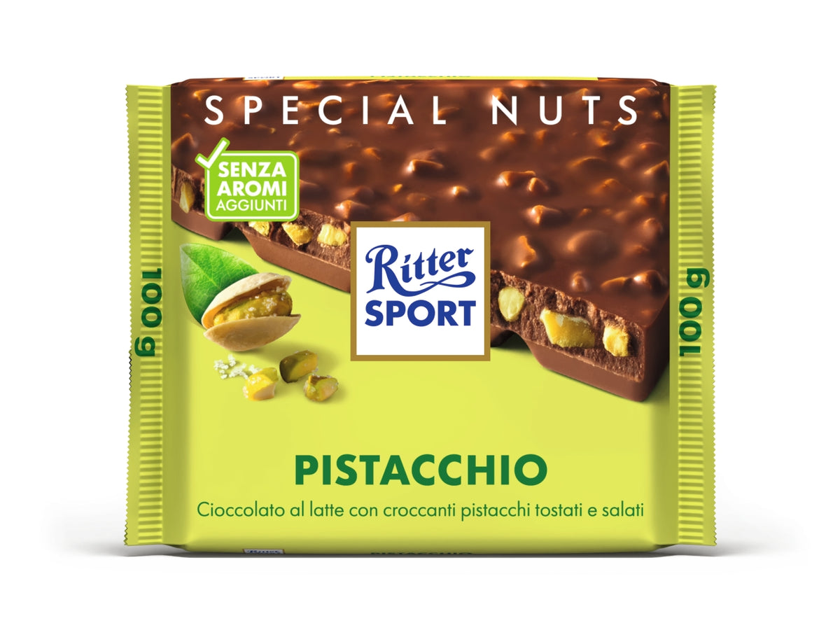 Ritter sport tavoletta 100gr pistacchio