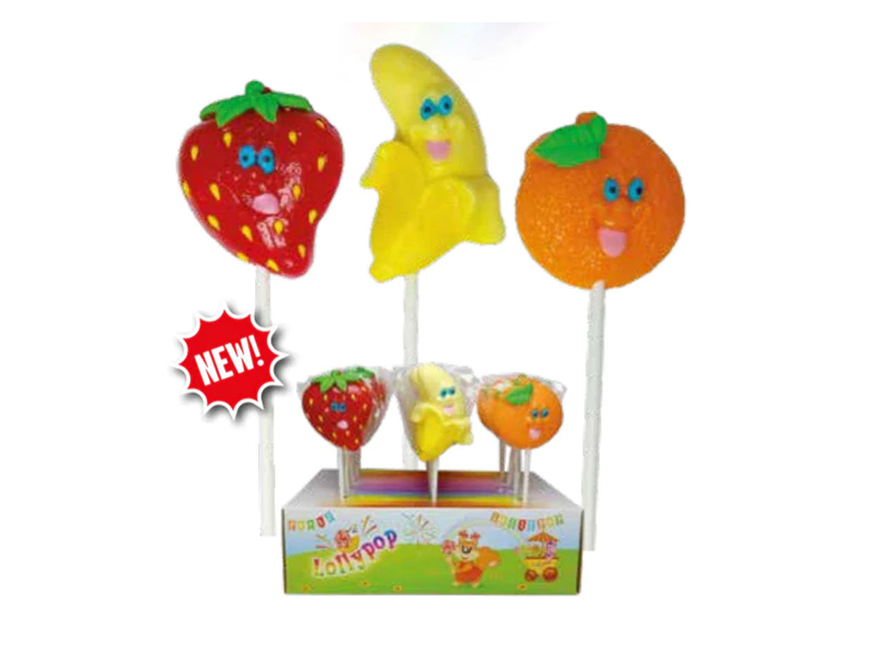 Lecca funny fruit 30gr, assortiti