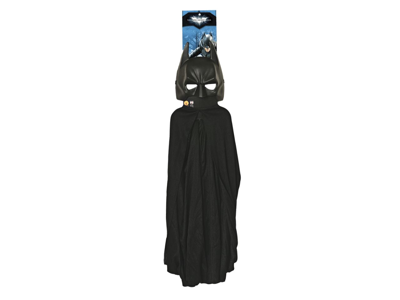 Rubies batman set mantello e maschera per bambini taglia 3 - 4 anni il cavaliere oscuro