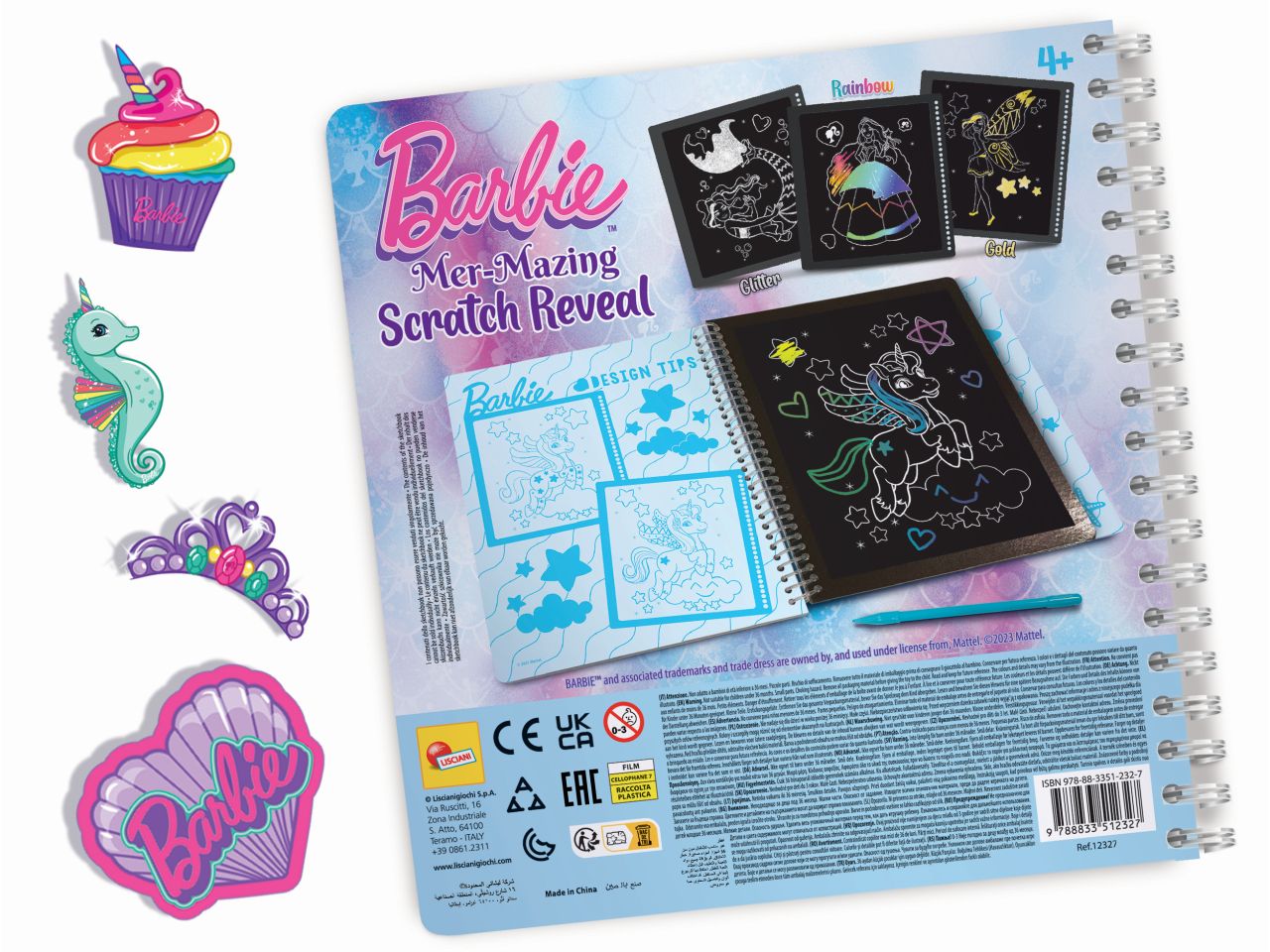 Barbie sketchbook mer-mazing