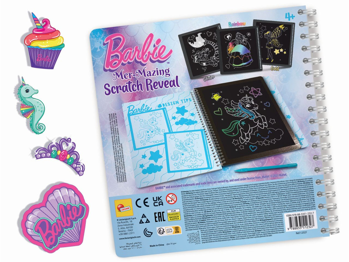 Barbie sketchbook mer-mazing