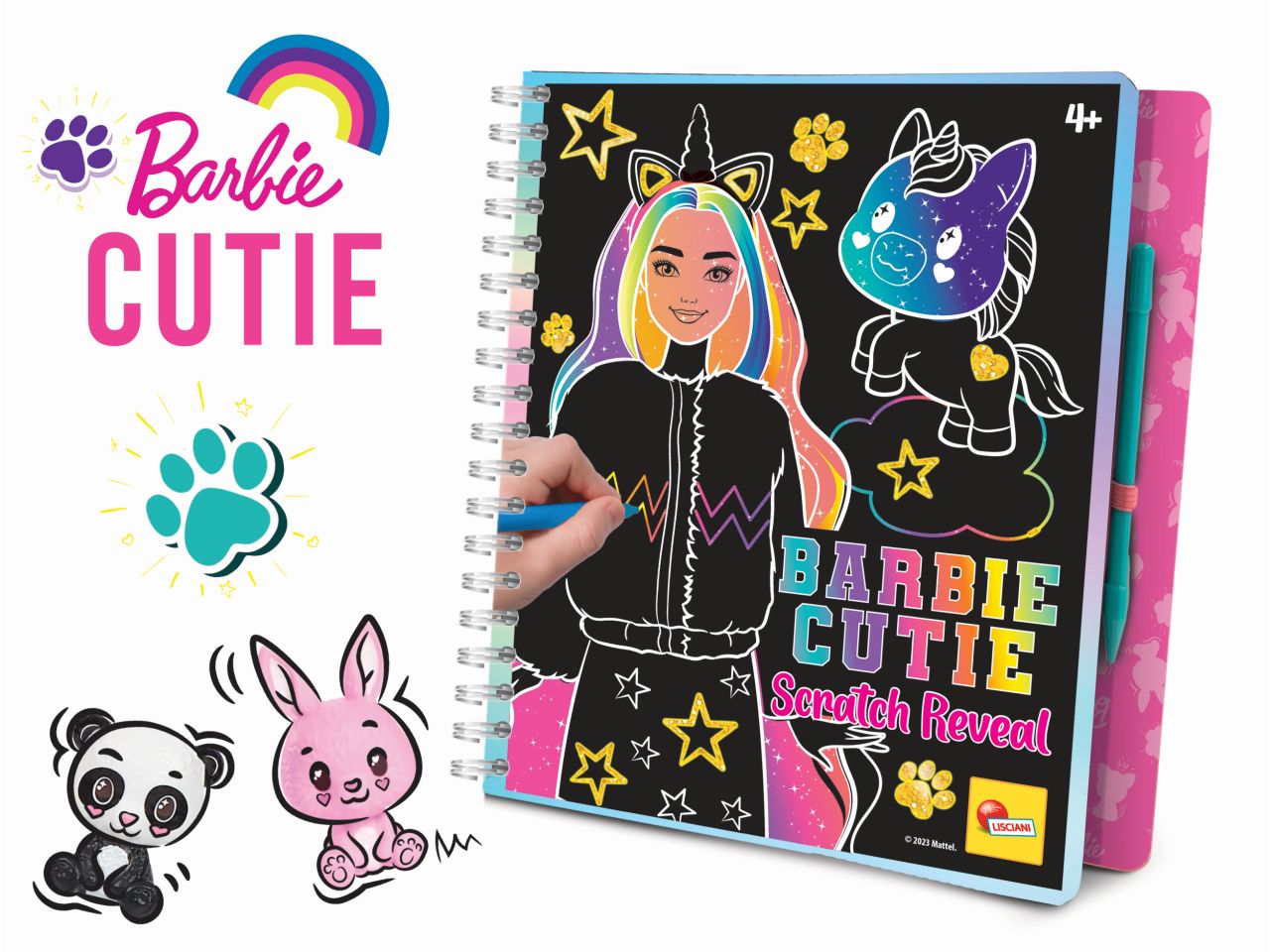 Barbie sketchbook cutie scratch reveal