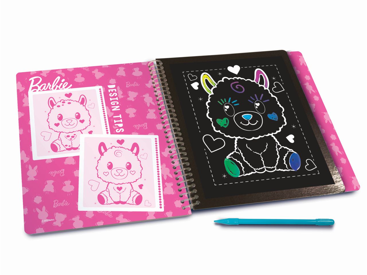 Barbie sketchbook cutie scratch reveal