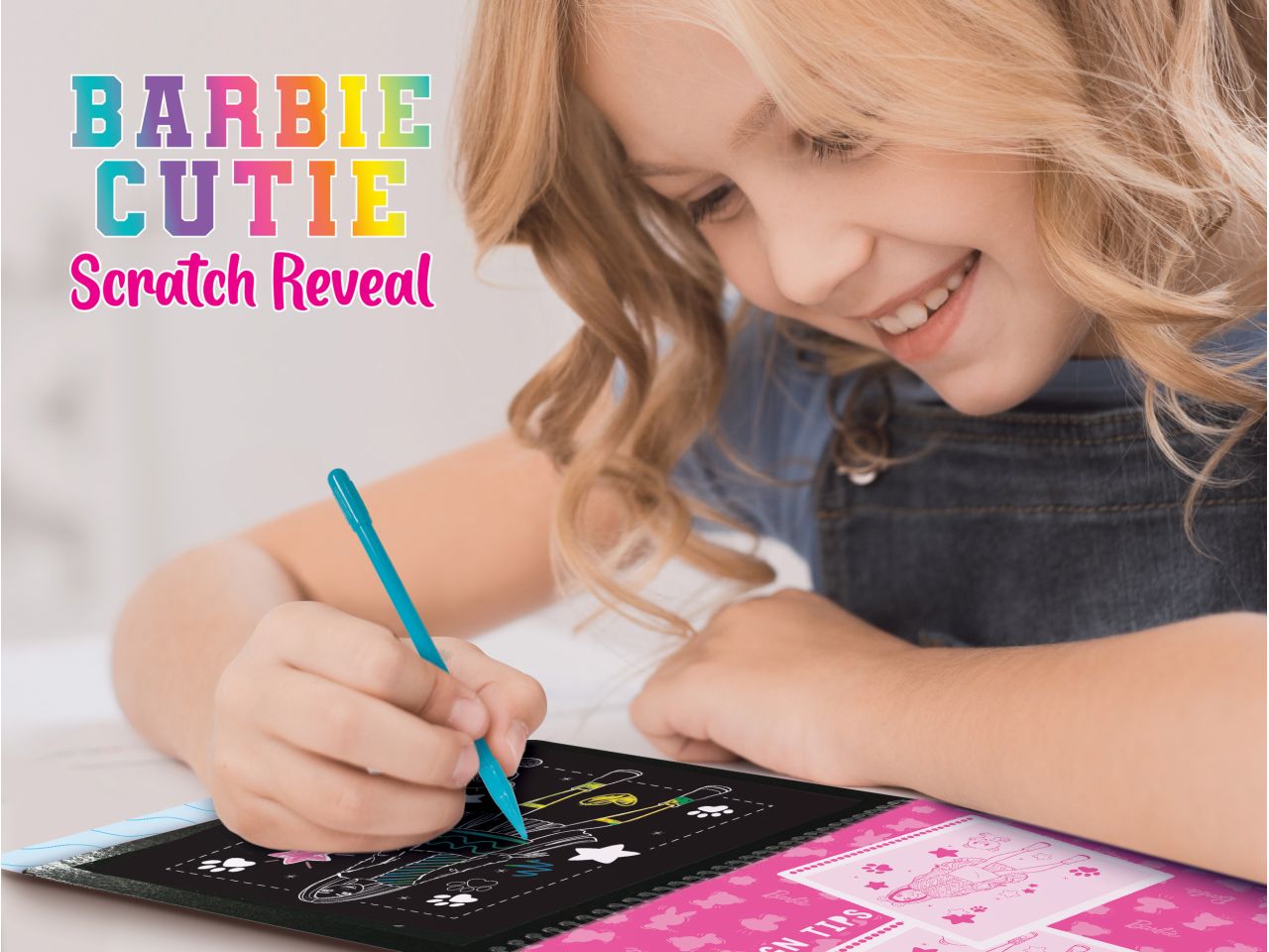 Barbie sketchbook cutie scratch reveal