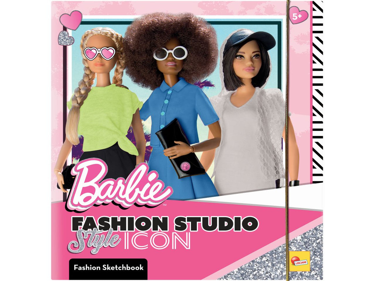 Barbie sketchbook style icon fashion studio
