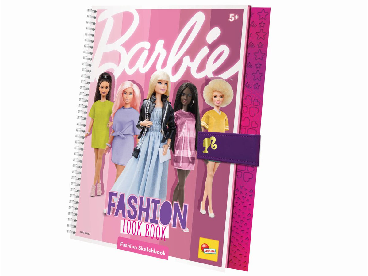 Barbie sketchbook fashion look book