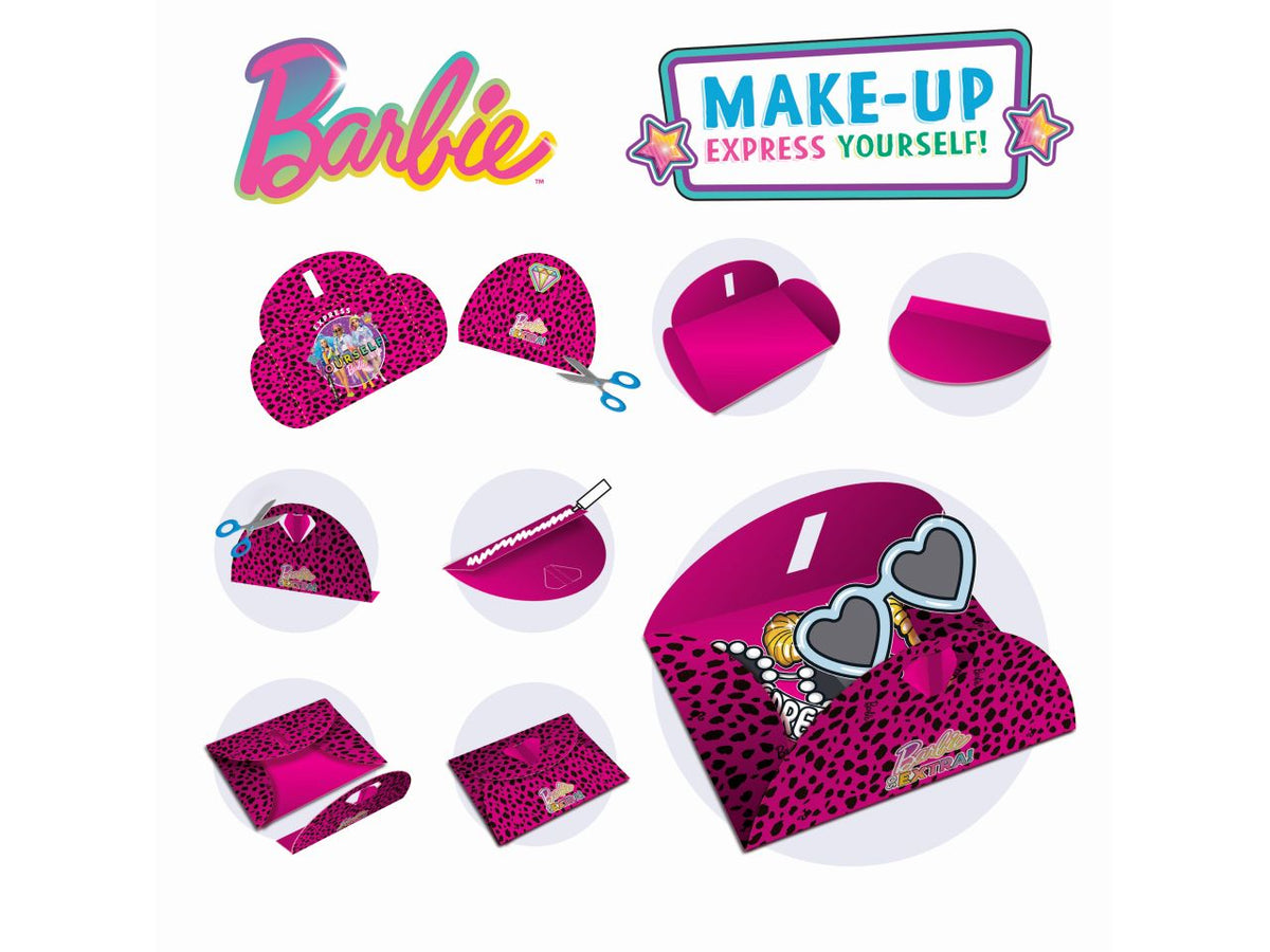 Barbie sketchbook make-up express yourself