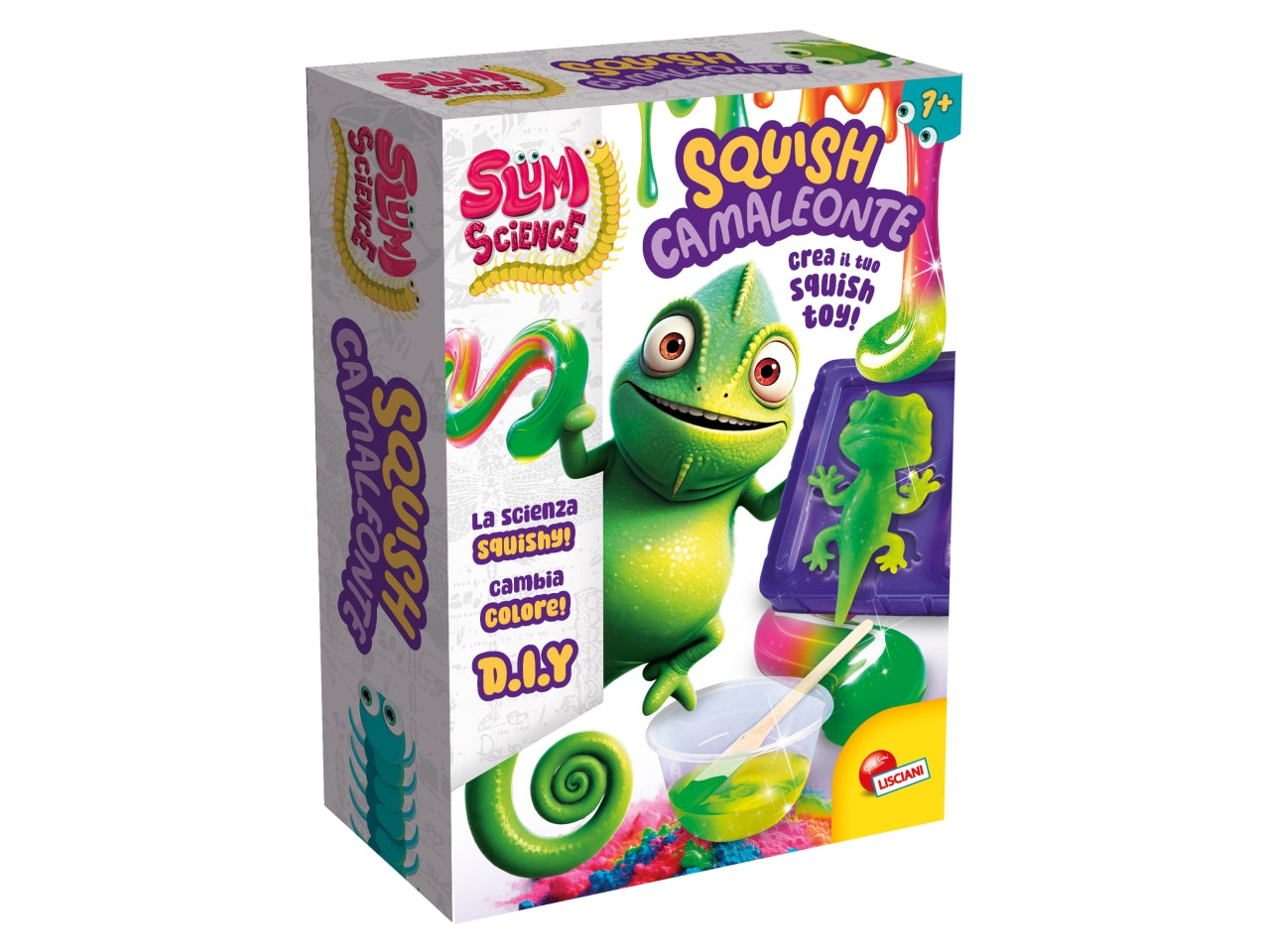 Slumi science pocket squish camaleonte