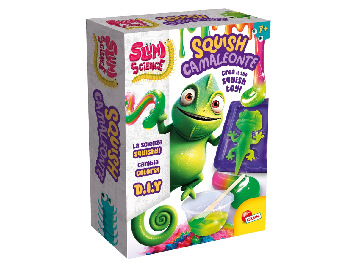 Slumi science pocket squish camaleonte