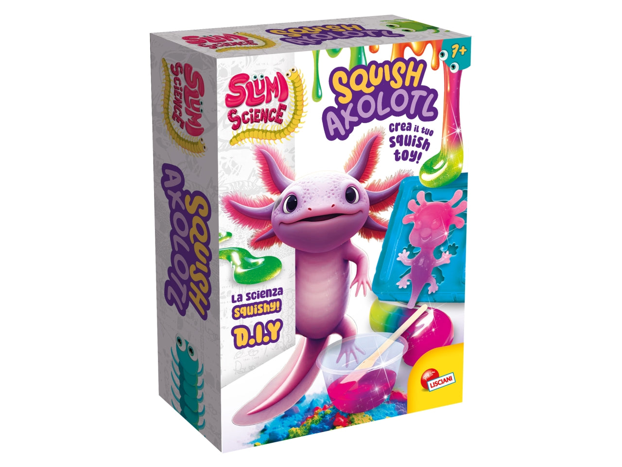 Slumi  science pocket  squish axolotl