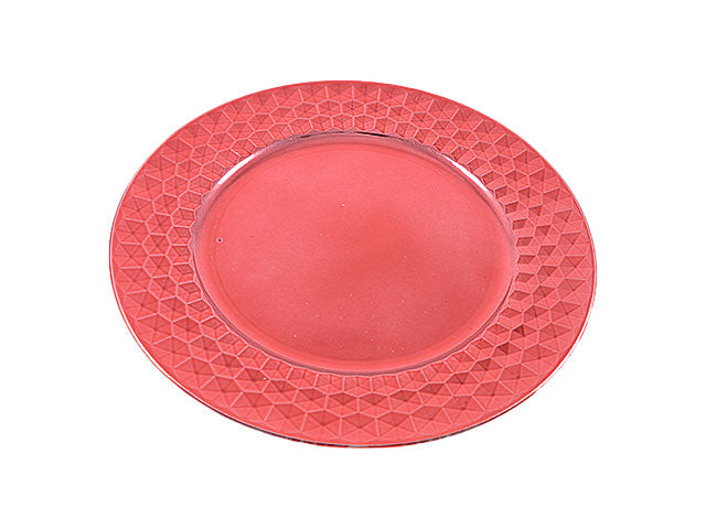 Sottopiatto d.33cm rosso 11550055