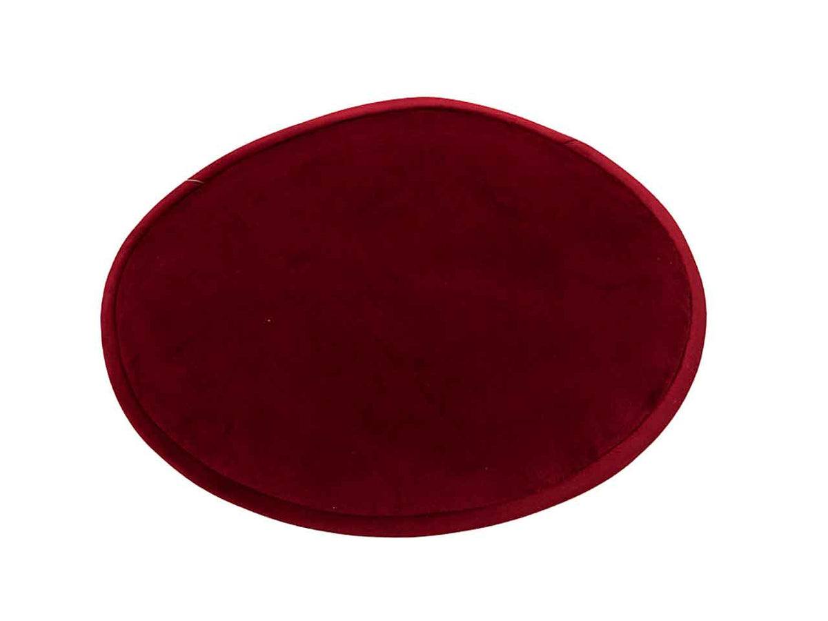 Tovaglietta velluto d40cm bordeaux 10010063