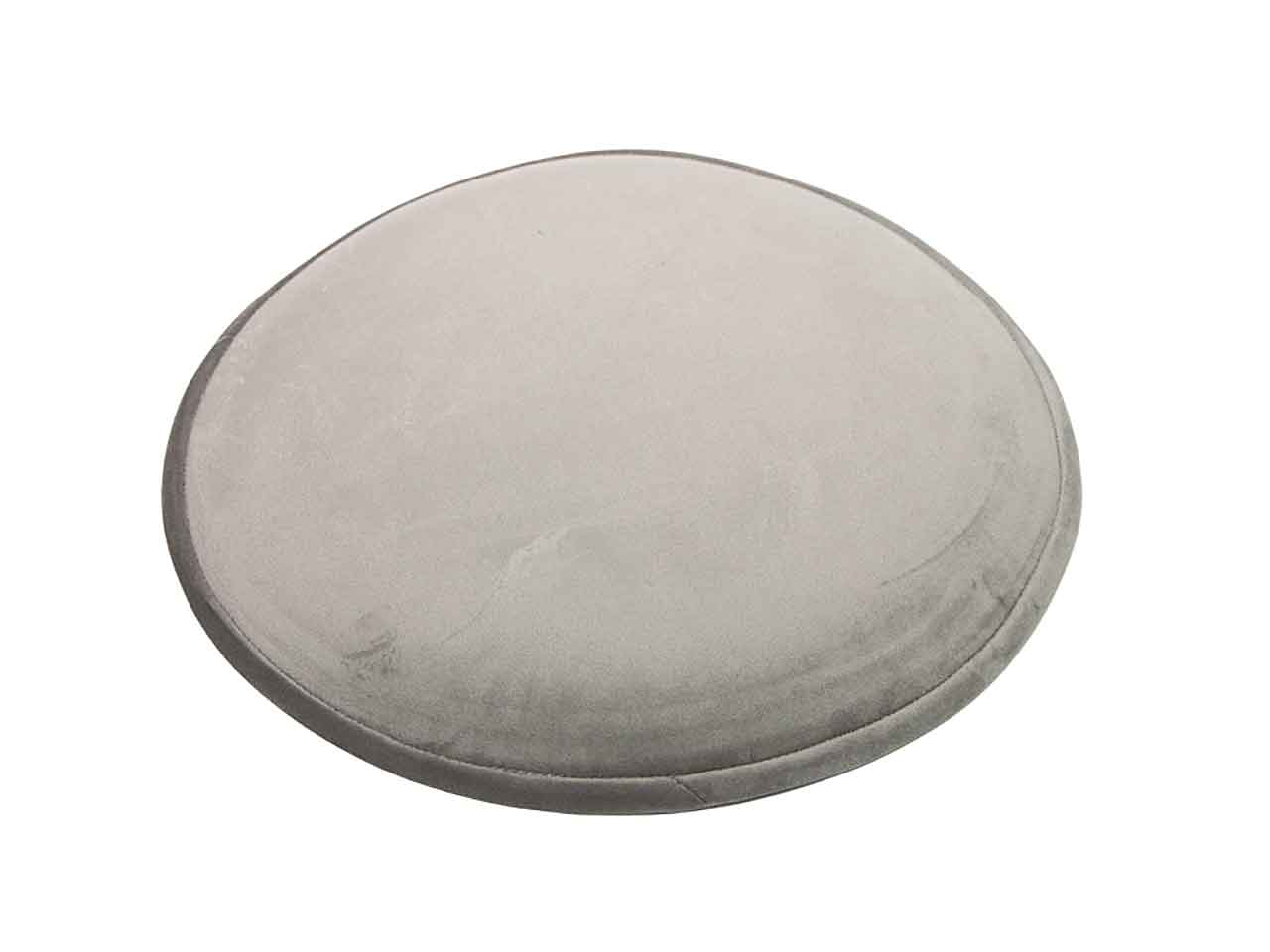 Tovaglietta velluto d40cm grigia $