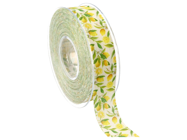 Nastro henry limoni 25mmx15mt bianco