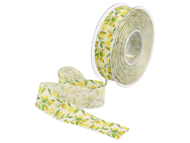Nastro henry limoni 25mmx15mt bianco