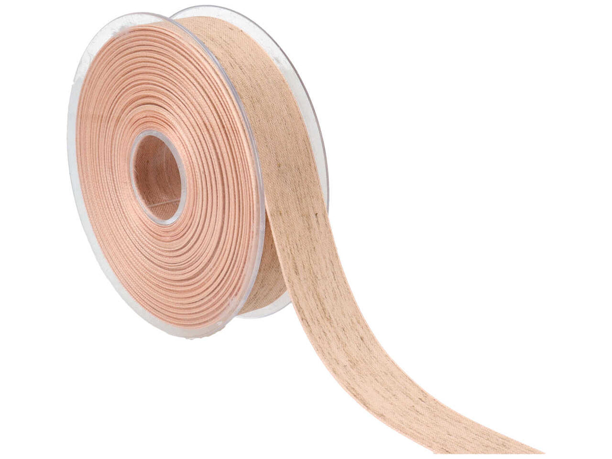 Nastro lino 25mmx25mt cipria s-2502 21
