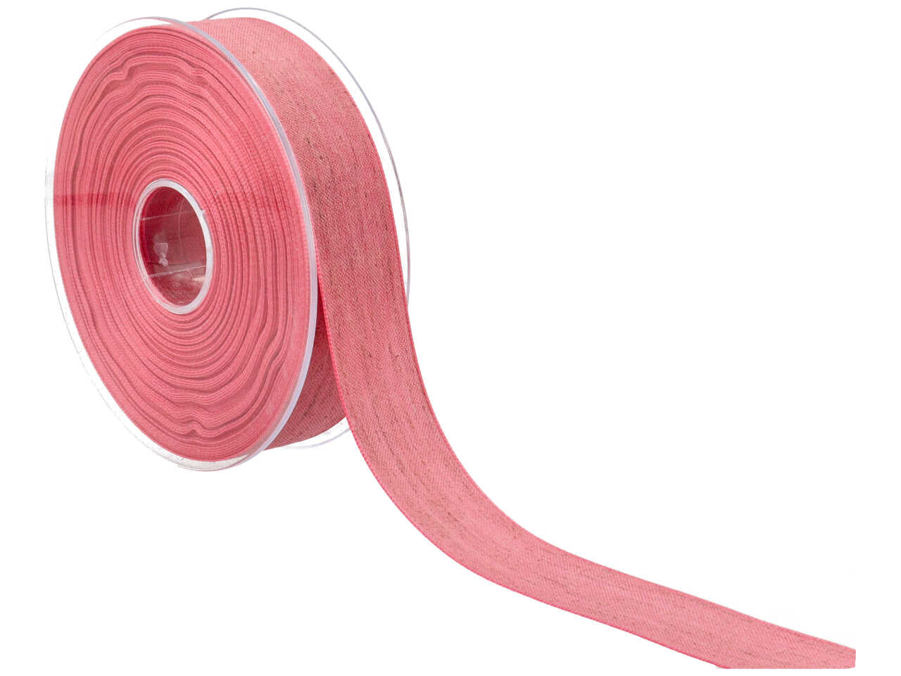 Nastro lino 25mmx25mt rosa shock.s-2502 66