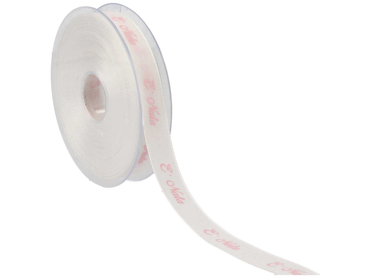 Nastro e' nata 15mmx25mt bianco nata-1586 01