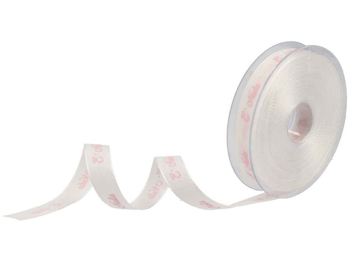 Nastro e' nata 15mmx25mt bianco nata-1586 01