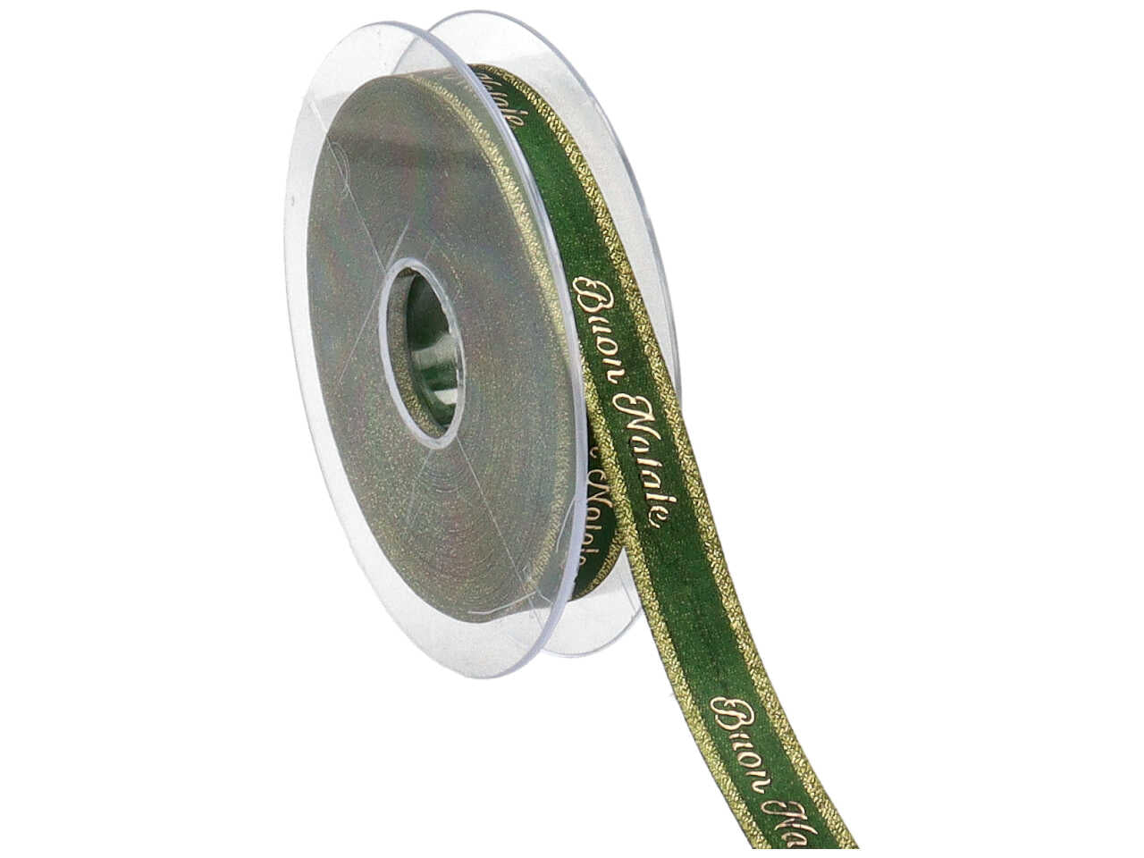 Nastro fashion buon natale st.ser.lam. oro 15mmx20mt foresta/oro