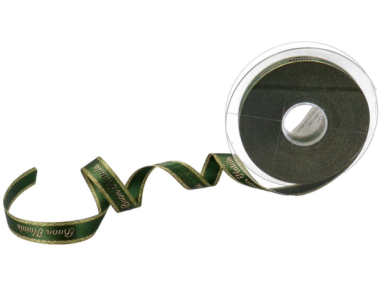 Nastro fashion buon natale st.ser.lam. oro 15mmx20mt foresta/oro