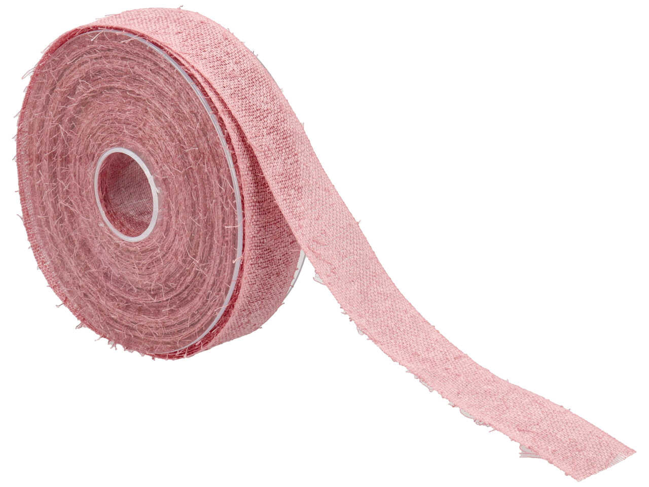 Nastro regalo rosa con filamenti 2,5 cm x 20 m - Sirene