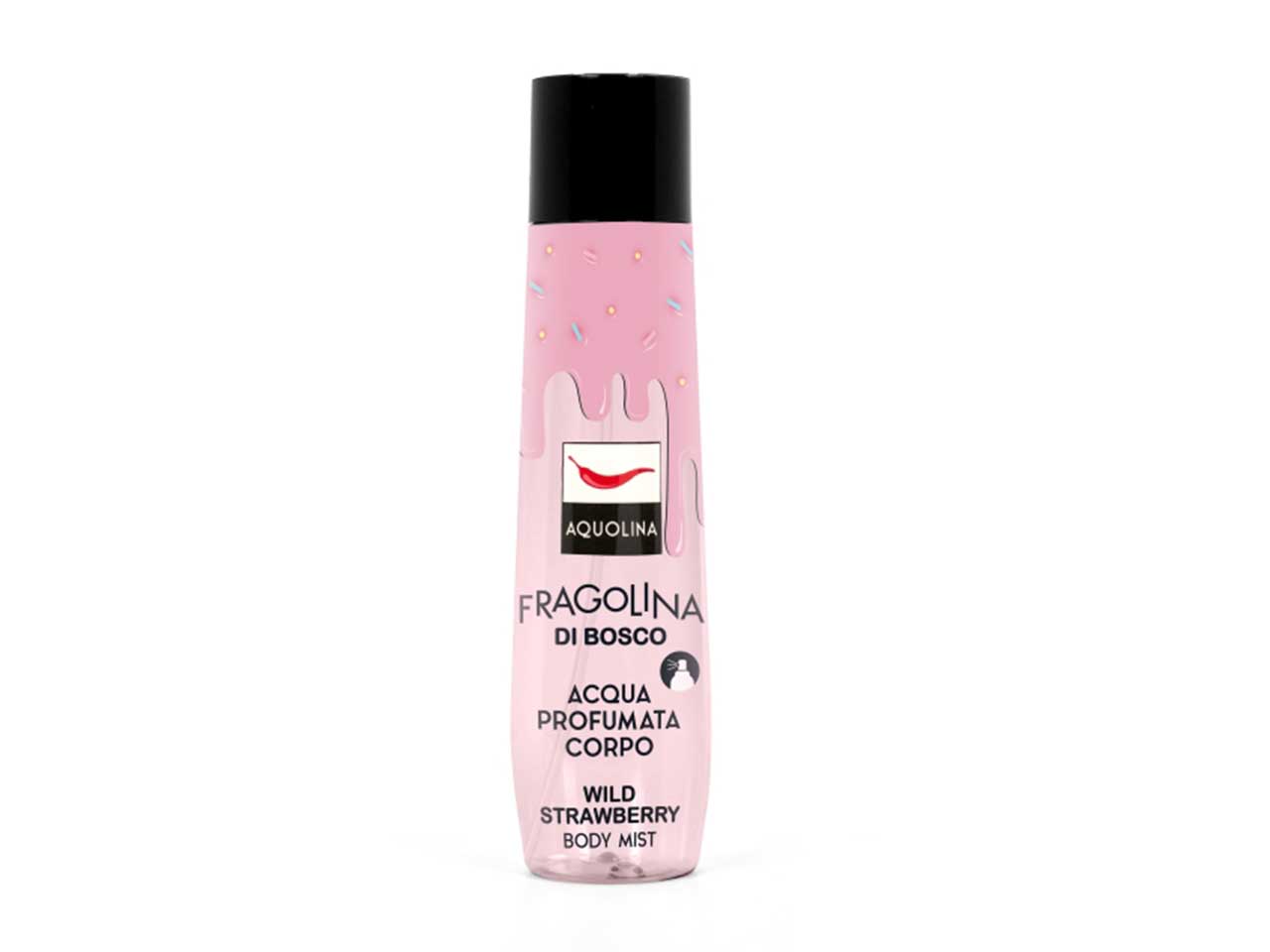 Aquolina acqua corpo profumata alla fragolina di bosco 150ml