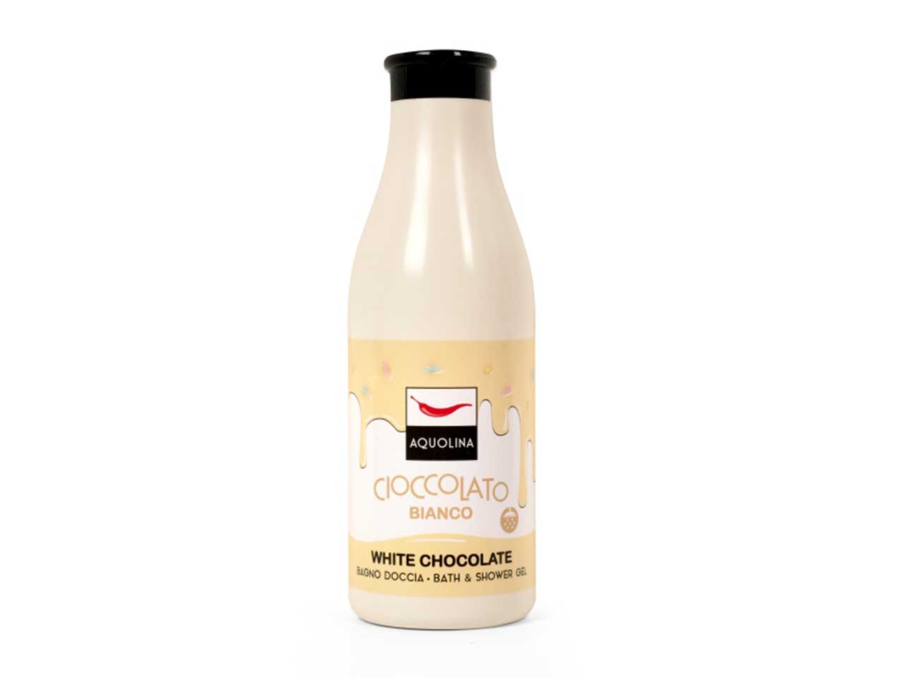 Aquolina bagno doccia al cioccolato bianca 500ml