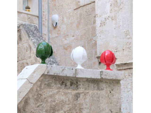 Pomo bianco 12cm pum04001